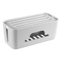 caja organizadora de cables ewent ew1569 abs soporte tabletas ventilacion 307x135x13cm blanca