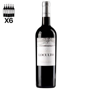 Arte Sabor Caja De 6 Botellas De Vino Loculto Selección 9. Ribera Del Duero, Crianza 9 Meses En Barrica De Roble. Vendimia Del 2023. 75clx6. Con 14,5% Vol. 7x7x32 Cm. Color: Único