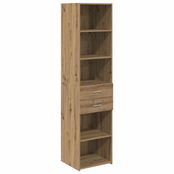 Alacena Roble Artisan 45 X 42,5 X 185 Cm Madera De Ingeniería Vidaxl