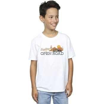Disney Tops y Camisetas Cars Explore The Open Road para niño