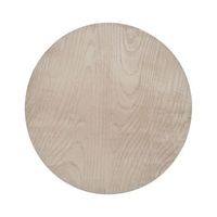 alfombra de pelo de conejo sintetico peluda motivo vetas 160 cm redonda beige ontake