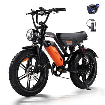 [DIRECTIVA DE LA UE] Bicicleta eléctrica todo-terreno A50 48V 15.6Ah 250W Motor Velocidad máxima 25 km/h Llantas anchas