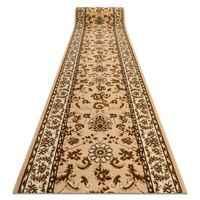 alfombra de pasillo bcf morad klasyk clasico beige 120 cm 120x800 cm