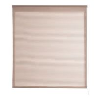 estoralis - estor enrollable translucido  rejilla 180 x 195 cm anchoalto tamano tela 177 x 190 cm  robert taupe