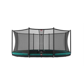 Cama Elástica Grand Favorit Inground 520 Safety Net Comfort Berg 520 Negra