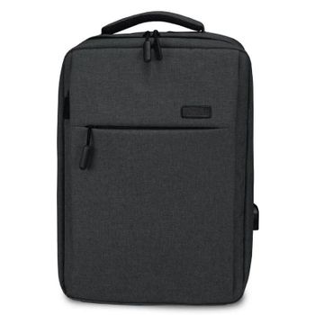 Subblim Traveller Airpadding Mochila Gris para Portátil 15.6