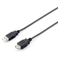equip cable usb 20 amah alargador machohembra 3m negro