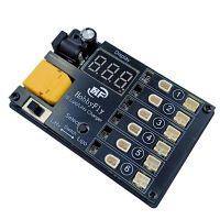 cargador de bateria hobbyfly de 6 puertos 1s con proteccion de entrada de bajo voltaje para cargar baterias lipo 1s 420