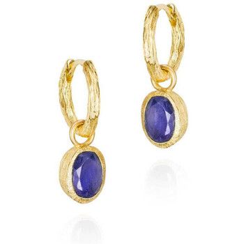 Jorge Revilla Pendientes Pendientes con aro Zen Birthstones para mujer
