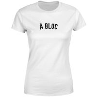a bloc womens t-shirt - white - 5xl - white