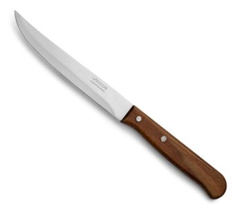 Cuchillo cocina de acero inoxidable nitrum de 130 mm con mango madera