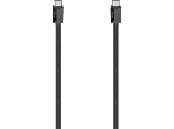 Cable USB-C - Hama 00200656, USB-C, USB 3.2 Gen2, 5 A, 100 W, 1 m, 10 Gbit/s, Negro