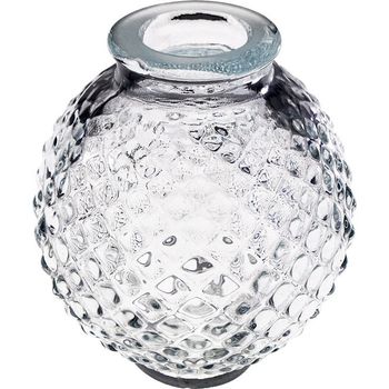 Esfera de cristal 8,5xd.6,5cm taladro 1,8cm transparente