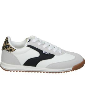 Zapatillas Para Mujer Mustang Olympic 60858 Blanco Y Negro 39