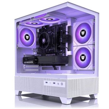PC Sobremesa BEASTCOM Q5 Pro Gaming AMD Ryzen 5 16GB 1TB SSD RTX 3050 Windows 11 WiFi5