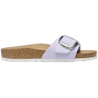 birkenstock sandalias sandales madrid vegan canvas purple fog para mujer