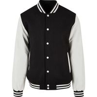 build your brand cazadora old school college para hombre