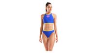banador arena y line azul amarillo para mujer