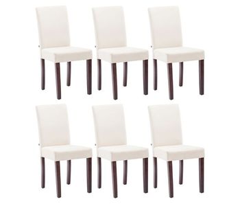 Juego de 6 sillas de comedor ina de tela 41x47x91 cm