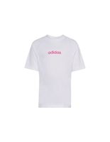 camiseta adidas lk linear 160 infantil blancorosa