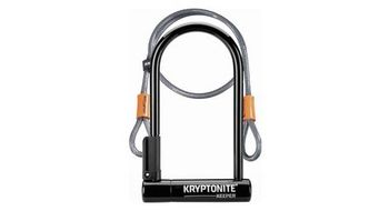 Kryptonite u keeper lock 12 std con cable flexible