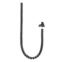 organizador de cables flexible 25mm 1 m