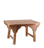 mesa de centro de teca natural anch 85 cm