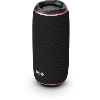 altavoces spc portatiles bluetooth 25w con luz led y bateria larga duracion