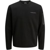 jack  jones jersey 12272763 jcofusion print sweat crew neck black para hombre