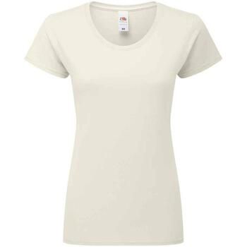 Fruit Of The Loom Camiseta manga larga Iconic 195 para mujer