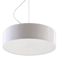 lampara de techo blanco cloruro de polivinilo alt 111 cm