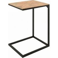 mesa auxiliar velaro madera natural 35x45x61 cm clp