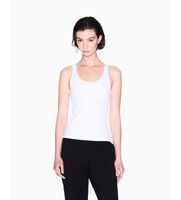 ax armani exchange para mujer xw000829af13729u0002 top icon blanco l casual viscosa sin mangas  tirantes