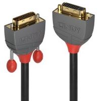 lindy 36232 cable dvi 2 m dvi-d dvi-i negro