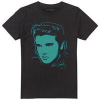 elvis presley camiseta young dots para mujer