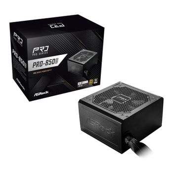 Fuente de Alimentación AsRock PRO-850G 850W Certificación 80 PLUS Gold ATX modular