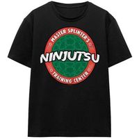teenage mutant ninja turtles camiseta ninjutsu school para mujer