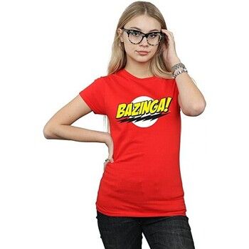 The Big Bang Theory Camiseta Bazinga para mujer