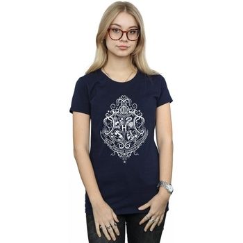 Harry Potter Camiseta Hogwarts Draco Dormiens para mujer