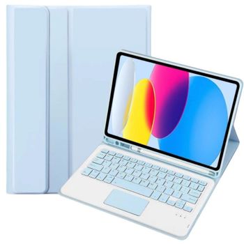 Royal Bailey Ps231c-1 Funda Con Bluetooth Teclado Para Ipad Pro 13 2024 Azul