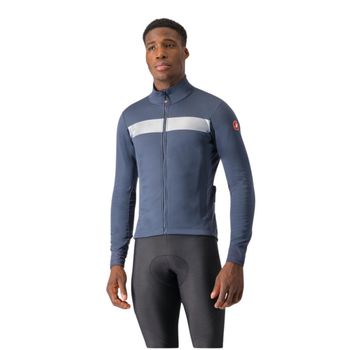 Chaqueta Castelli Raddoppia 3 Manga Larga Azul Gris, Talla L