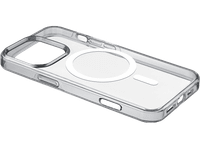 funda movil - cellularline para apple iphone 16 pro trasera tpu magsafe transparente