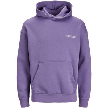 Jack & Jones Jersey 12250600 JORVESTERBRO BACK SWEAT HOOD SN PLS TWILIGHT PURPLE para hombre
