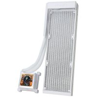 lian-li hydroshift lcd 360n kit refrigeracion liquida sin ventiladores pantalla lcd ips 288 blanca