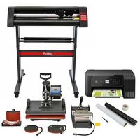 kit plotter corte de vinilo prensas termicas 5en1 pixmax e impresora  pack weeding