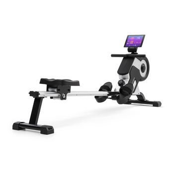Máquina De Remo Capital Sports  Stream M1 Negro / Plata Metálica