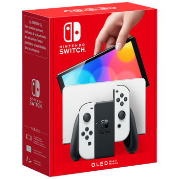 CONSOLA NINTENDO SWITCH OLED BLANCA O NEON CON JUEGO FÍSICO EVERYBODY 1 2 SWITCH! VERSIÓN ESPAÑOLA GARANTÍA EUROPEA