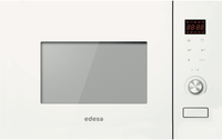 horno microondas integrable edesa emw-2020-ig wh 20 litros con grill blanco