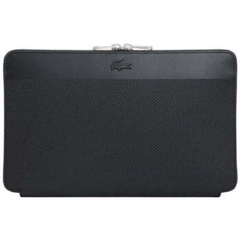 Lacoste Bolso Bolso de mano Hombre Chantaco Cuero Negro para hombre