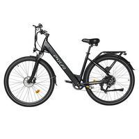 bicicleta electrica pixar city1 para desplazamientos diarios 36 v 250 w 104 ah color negro